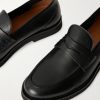 College Leather Penny Loafers - CU College Leather Penny Loafers - CU
