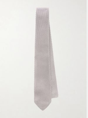 7cm Knitted Silk Tie
