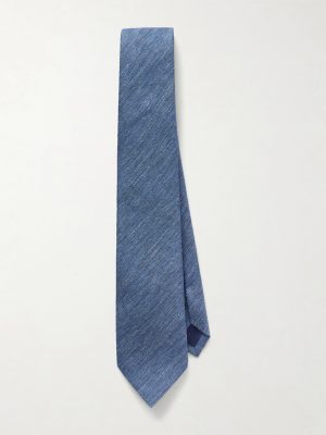 8cm Linen and Silk-Blend Tie 8cm Linen and Silk-Blend Tie