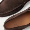 Split-Toe Suede Penny Loafers - CU Split-Toe Suede Penny Loafers - CU