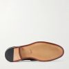 Split-Toe Suede Penny Loafers - E1 Split-Toe Suede Penny Loafers - E1