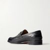 Split-Toe Leather Penny Loafers - BK Split-Toe Leather Penny Loafers - BK