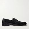 Split-Toe Leather Penny Loafers Split-Toe Leather Penny Loafers