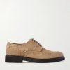 Suede Brogues