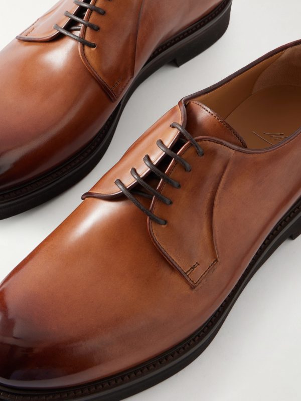 Leather Derby Shoes - CU