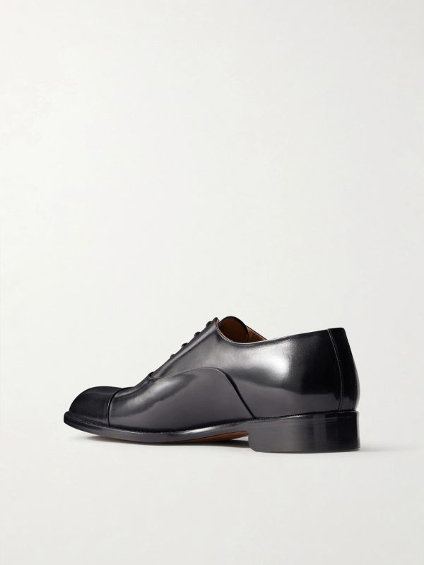 Leather Oxford Shoes - BK Leather Oxford Shoes - BK