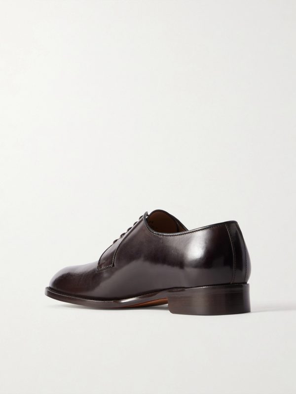 Leather Derby Shoes - BK Leather Derby Shoes - BK