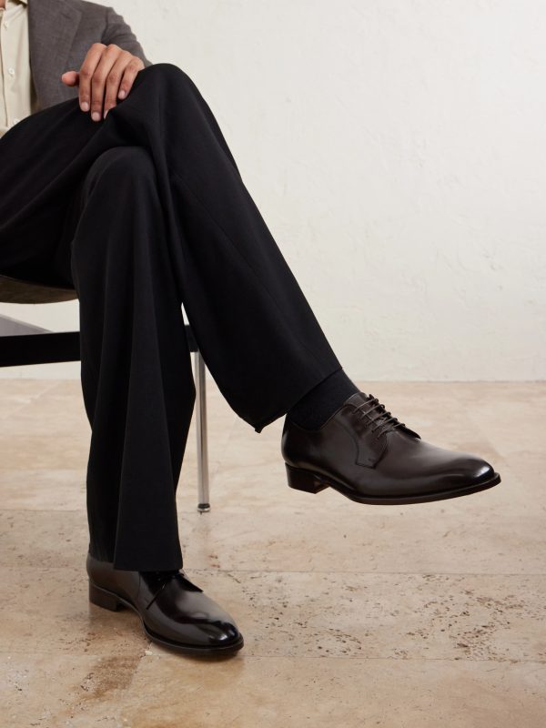 Leather Derby Shoes - OU Leather Derby Shoes - OU