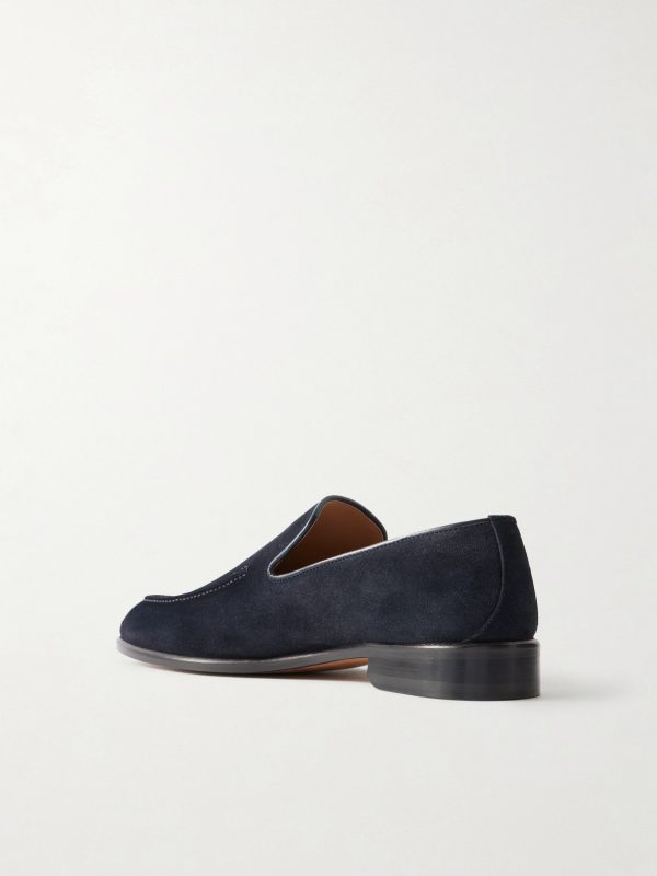 Venetian Suede Loafers - BK