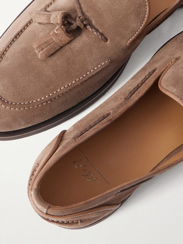 Tasselled Suede Loafers - CU Tasselled Suede Loafers - CU