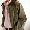 Button-Down Collar Striped Cotton Shirt - CU