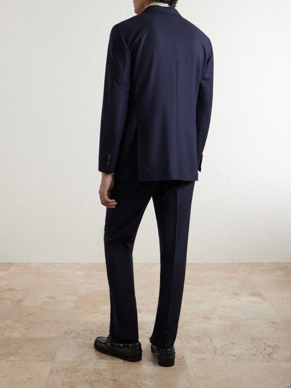 Virgin Wool Suit Jacket - BK