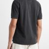 Stone-Washed Cotton-Piqué Polo Shirt - BK