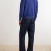 Cotton-Jersey Half-Zip Sweater - BK Cotton-Jersey Half-Zip Sweater - BK