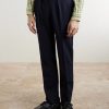 Straight-Leg Pleated Virgin Wool Suit Trousers - FR Straight-Leg Pleated Virgin Wool Suit Trousers - FR