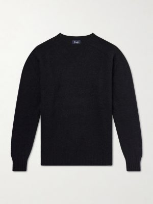 Brushed-Wool Sweater