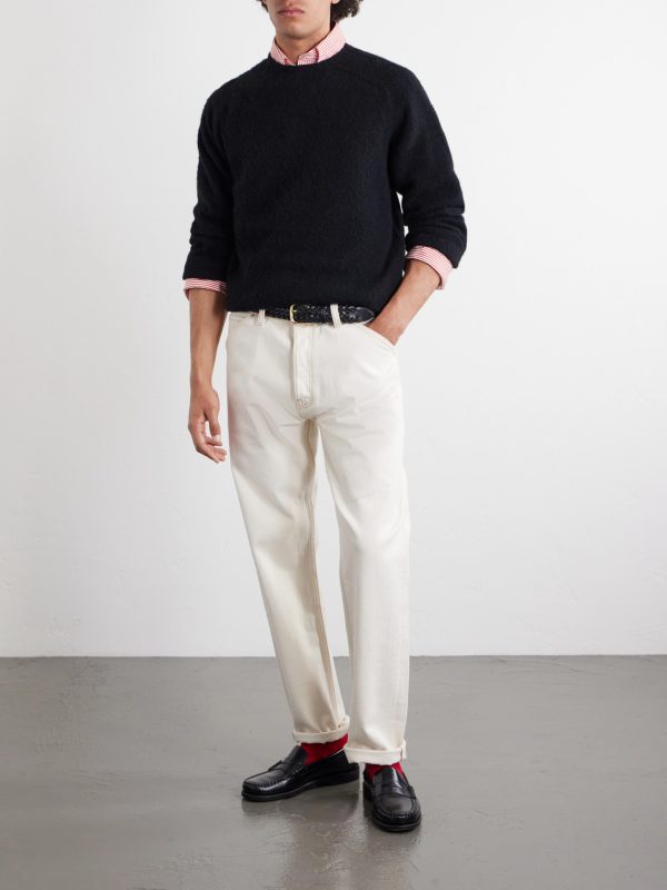 Brushed-Wool Sweater - OU Brushed-Wool Sweater - OU