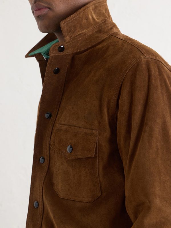 Suede Overshirt - CU Suede Overshirt - CU