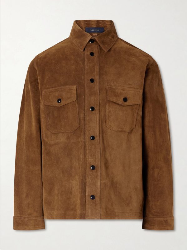 Suede Overshirt Suede Overshirt