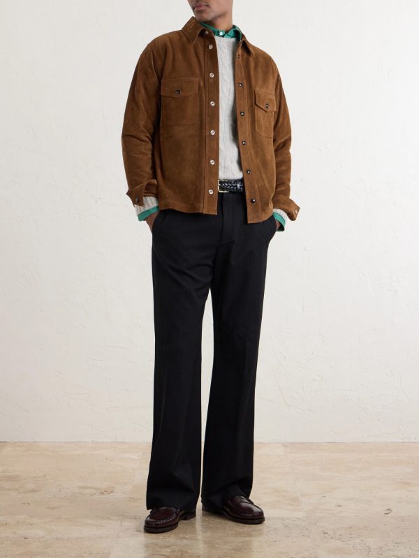 Suede Overshirt - OU Suede Overshirt - OU