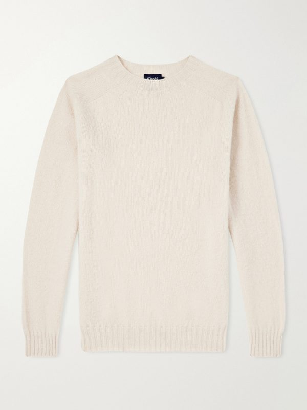 Brushed Shetland Wool Sweater Brushed Shetland Wool Sweater