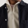 Cotton-Jersey Half-Zip Sweater - CU Cotton-Jersey Half-Zip Sweater - CU
