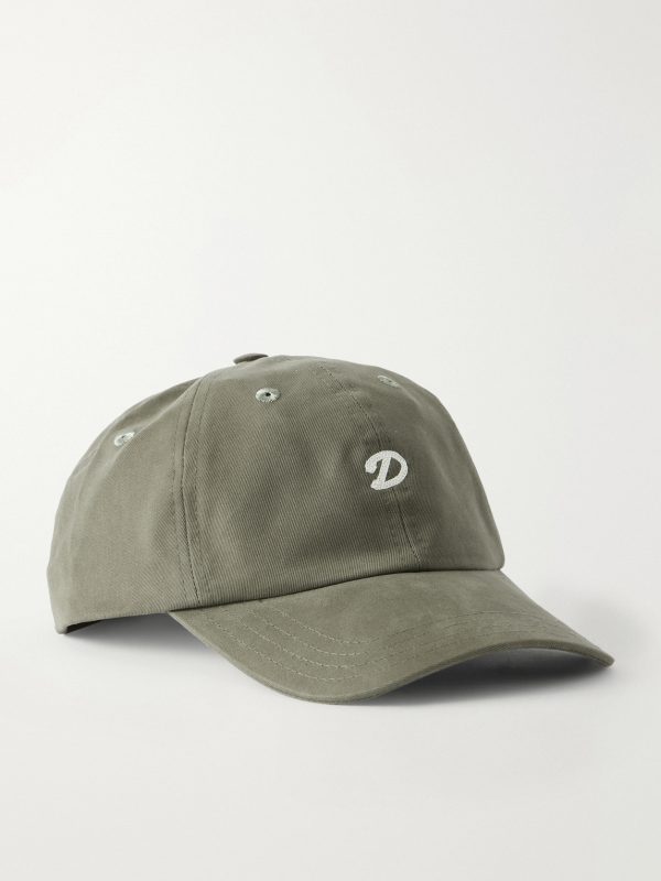 Logo-Embroidered Cotton-Twill Baseball Cap