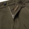 Straight-Leg Peached Cotton-Twill Trousers - E1 Straight-Leg Peached Cotton-Twill Trousers - E1