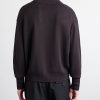 Paper Half-Zip Polo Sweater - BK Paper Half-Zip Polo Sweater - BK