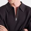 Paper Half-Zip Polo Sweater - CU Paper Half-Zip Polo Sweater - CU