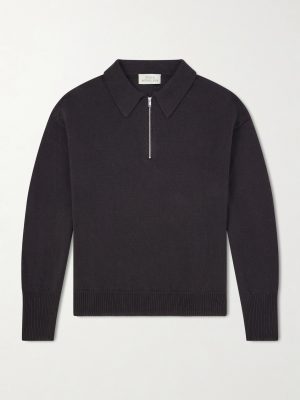 Paper Half-Zip Polo Sweater Paper Half-Zip Polo Sweater