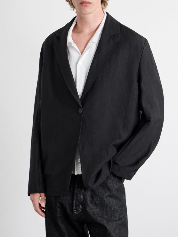 Denison Linen and Wool-Blend Suit Jacket - FR Denison Linen and Wool-Blend Suit Jacket - FR