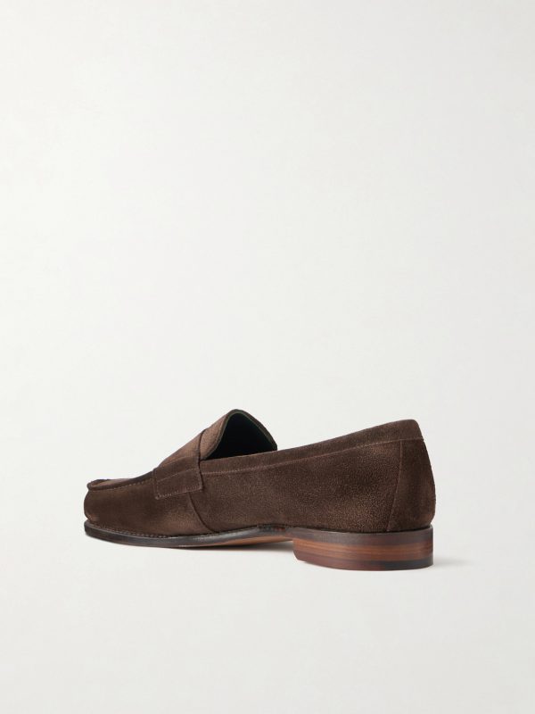 Charles Suede Penny Loafers - BK Charles Suede Penny Loafers - BK