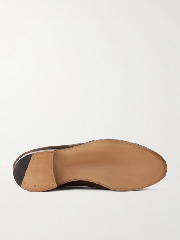 Charles Suede Penny Loafers - E1 Charles Suede Penny Loafers - E1