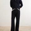 Knitted Merino Wool Polo Shirt - OU Knitted Merino Wool Polo Shirt - OU
