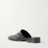Barlow Leather Mules - BK Barlow Leather Mules - BK