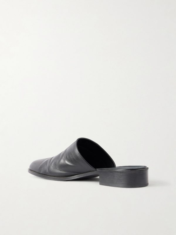 Barlow Leather Mules - BK Barlow Leather Mules - BK