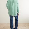 Button-Down Collar Striped Cotton-Poplin Shirt - BK Button-Down Collar Striped Cotton-Poplin Shirt - BK