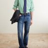 Button-Down Collar Striped Cotton-Poplin Shirt - OU Button-Down Collar Striped Cotton-Poplin Shirt - OU