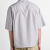 Sanko Striped Cotton-Poplin Shirt - BK