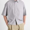 Sanko Striped Cotton-Poplin Shirt - FR