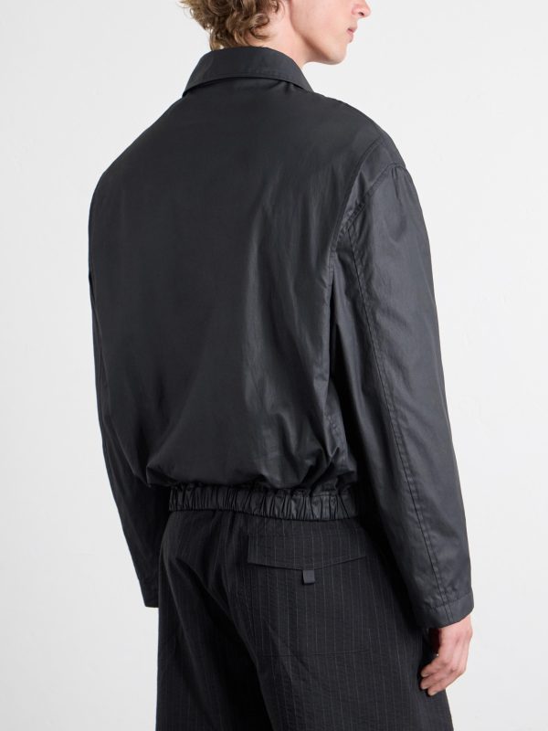Lyons Cotton Blouson Jacket - BK Lyons Cotton Blouson Jacket - BK