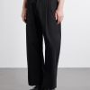 Sorte Wide-Leg Pleated Cotton-Twill Trousers - FR