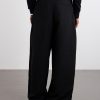 Straight-Leg Pleated Linen and Wool-Blend Suit Trousers - BK Straight-Leg Pleated Linen and Wool-Blend Suit Trousers - BK