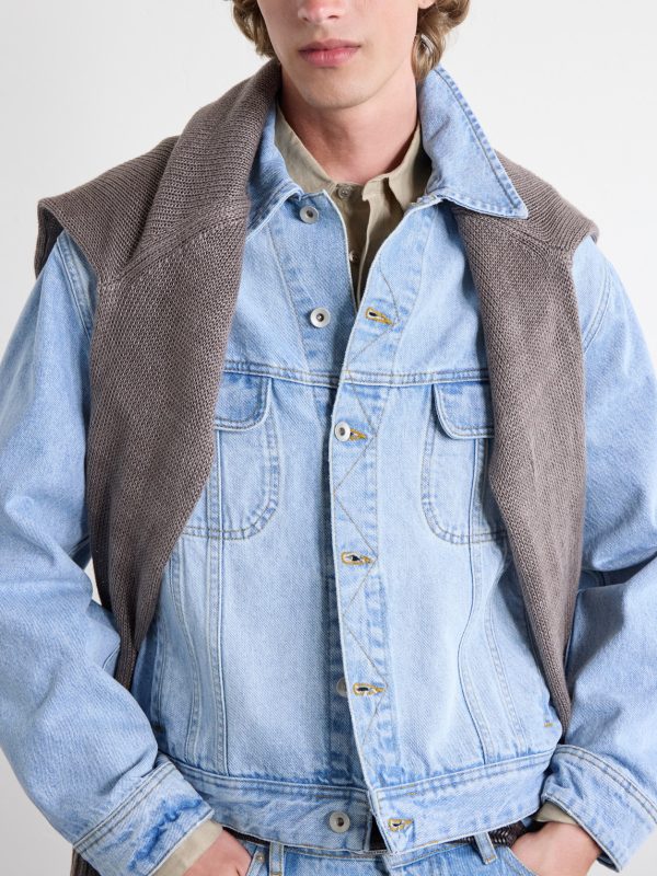 Derby Cropped Denim Jacket - E1