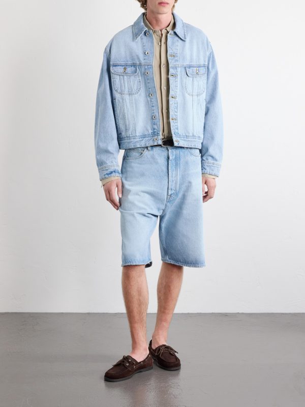 Derby Cropped Denim Jacket - OU
