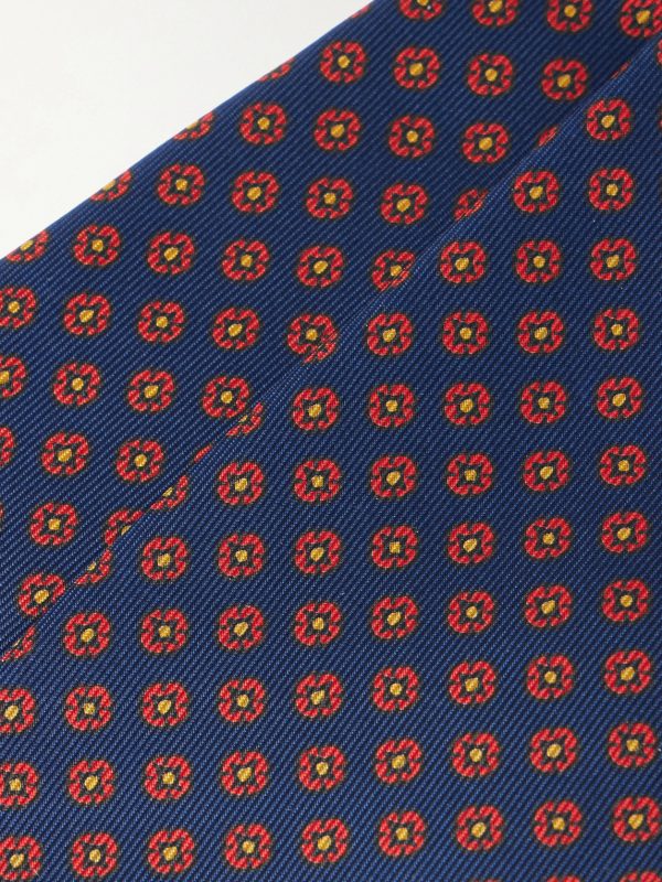 8cm Printed Silk-Twill Tie - CU 8cm Printed Silk-Twill Tie - CU