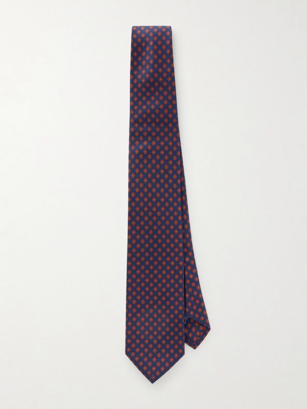 8cm Printed Silk-Twill Tie 8cm Printed Silk-Twill Tie