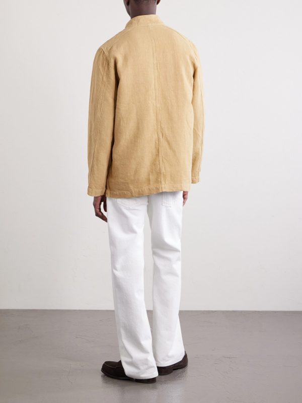 Linen-Canvas Jacket - BK Linen-Canvas Jacket - BK