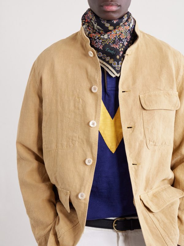 Linen-Canvas Jacket - CU Linen-Canvas Jacket - CU